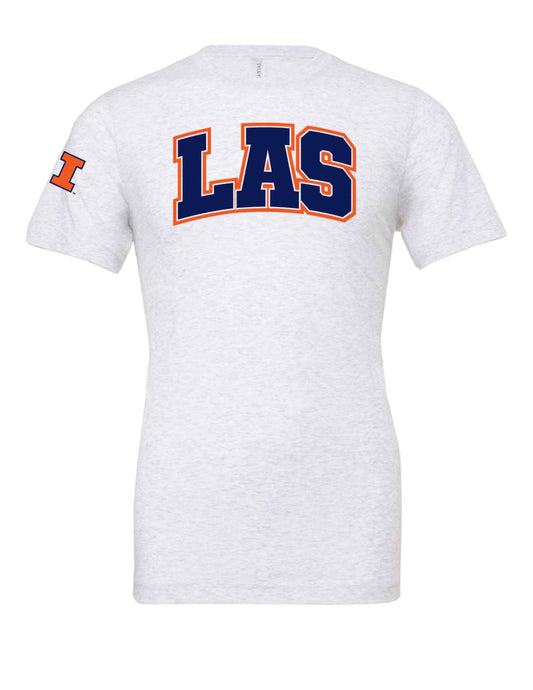UIUC LAS: Official T-shirt in Ash